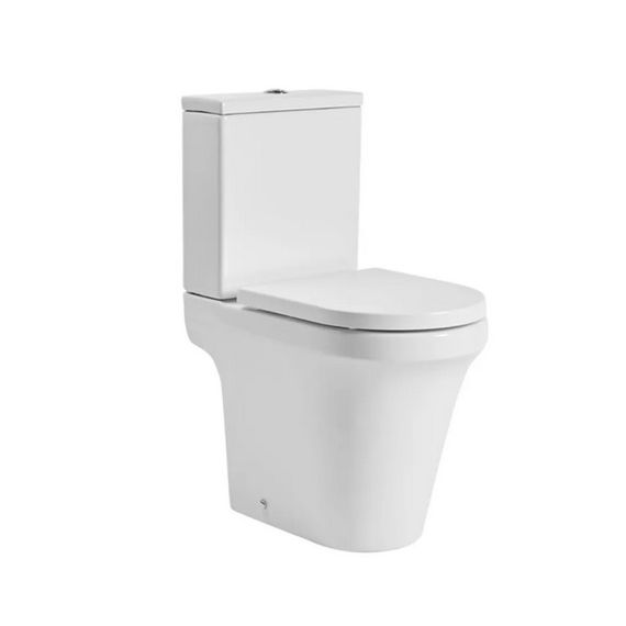 Tavistock Aerial Comfort Height Fully Enclosed Close Coupled WC With Contactless Flush - PCF650S C650S-SEN TS650S
