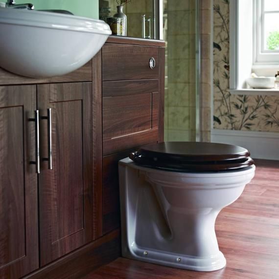 Heritage Dorchester Pdwf00 White Back-To-Wall WC