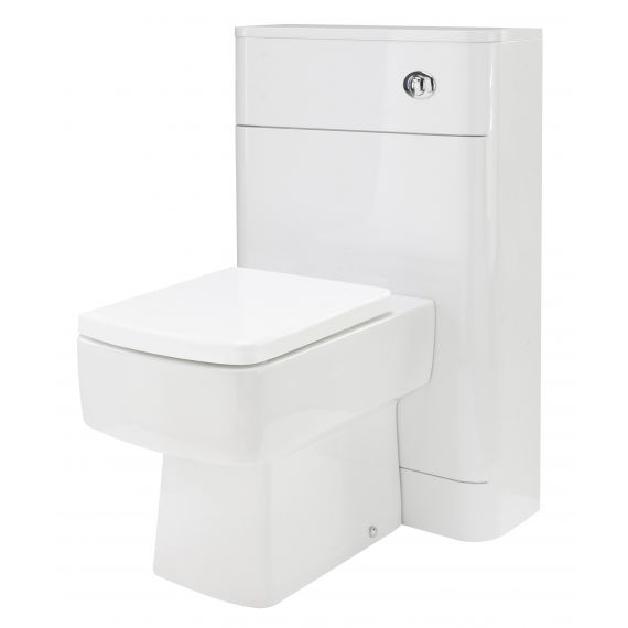 Nuie Parade Gloss White 550mm WC Unit