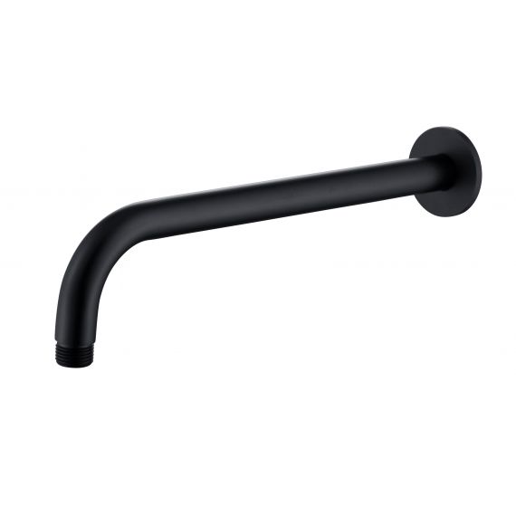 300mm Wall Arm Round in Black