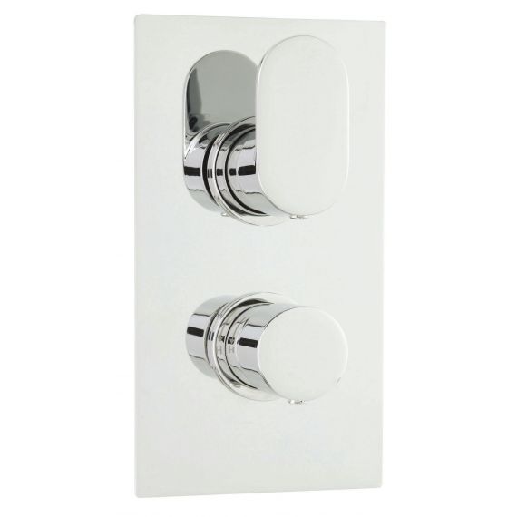 Hudson Reed Reign Twin Thermostatic Shower Valve
