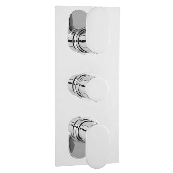 Hudson Reed Reign Triple Thermostatic Shower Valve With Diverter
