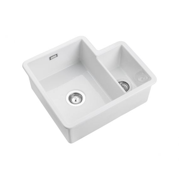 Rangemaster Rustique Ceramic Inset 1.5 Bowl Kitchen Sink