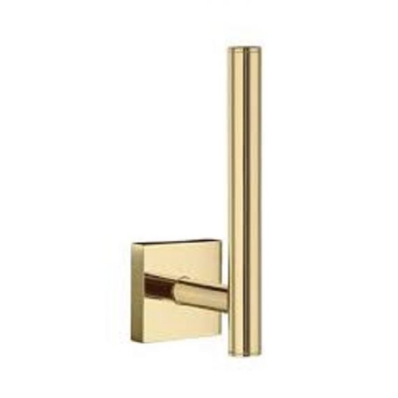 Smedbo House Polished Brass Spare Toilet Roll Holder