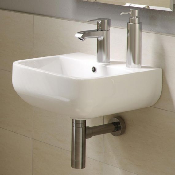 RAK Series 600 Cloakroom Hand Basin Sink 40cm 1TH