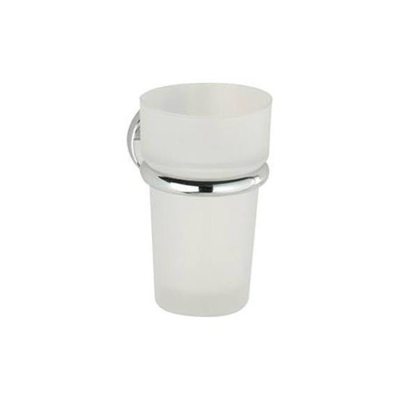 Roper Rhodes Minima Frosted Glass Tumbler and Holder