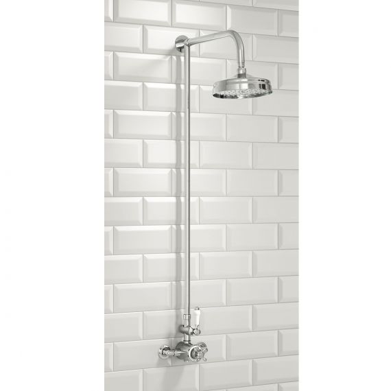 Scudo Traditional Thermostatic Exposed Valve With Fixed Head