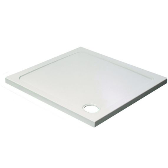 Square Shower Tray 45mm Low Profile 760x760