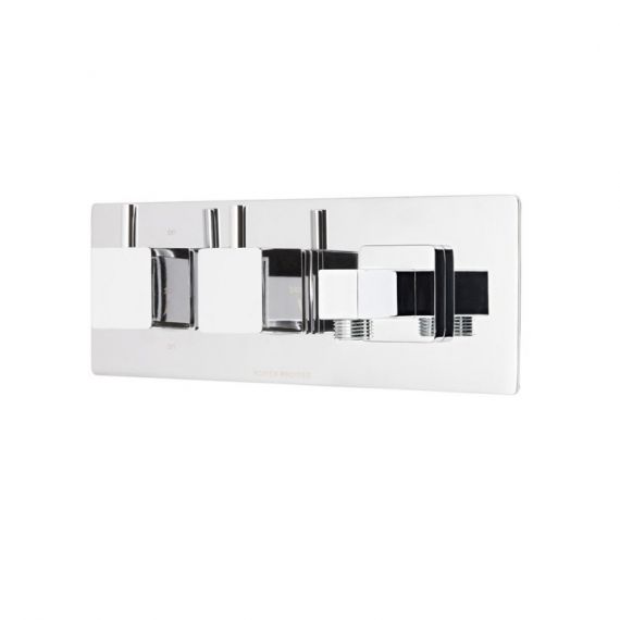 Roper Rhodes Event Square Thermostatic Dual Function Valve with Outlet