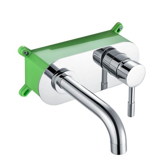 Scudo Premier Wall Mounted Basin Mixer With EZ Box TAP250L