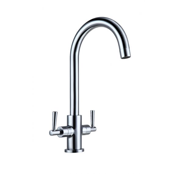 Monmouth Dual Lever Kitchen Tap Chrome