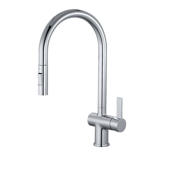 Mayhill Chrome Pull Out Kitchen Mixer Tap