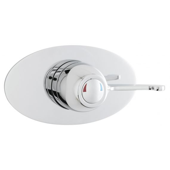 Sequential thermostatic Shower Valve Chrome