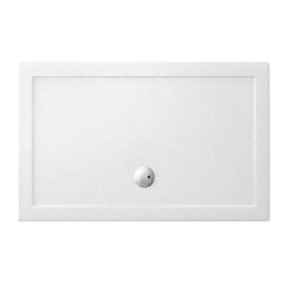 Zamori Rectangle White Shower Tray 1200 x 1000